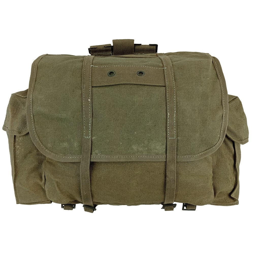 Belgian Olive Canvas Rucksack