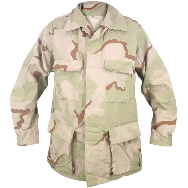 Military DCU Tri-Color Desert Camo Blouse Combat Uniform Shirt