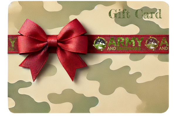 Army and Outdoors Gift Card - Army and Outdoors - Gifts & Novelties