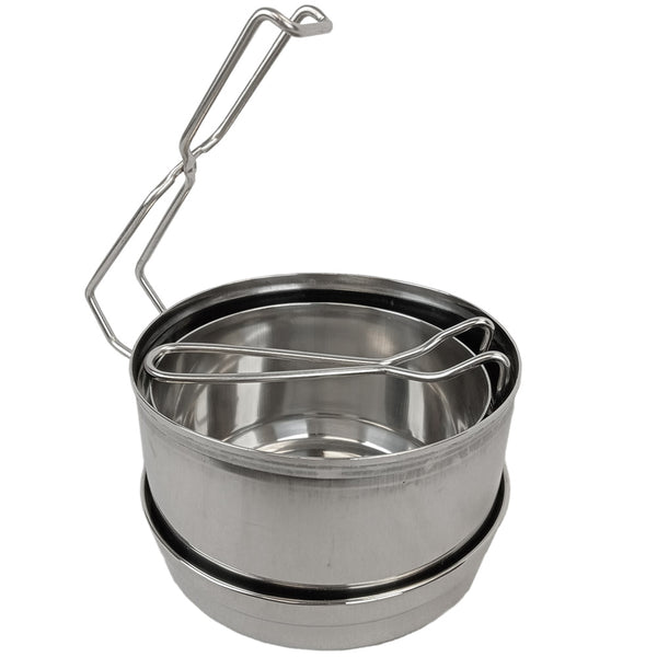 Czech Style Stainless Steel Mess Kit - Mil-Tec - Mess Kits