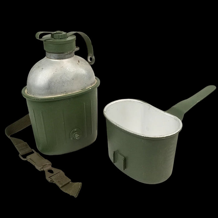 German Army Aluminum Canteen Set - German Army Surplus - Mess Kits