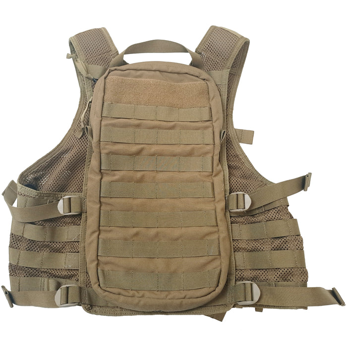 NZ Army Coyote MOLLE Vest w/ Pouches - Medium