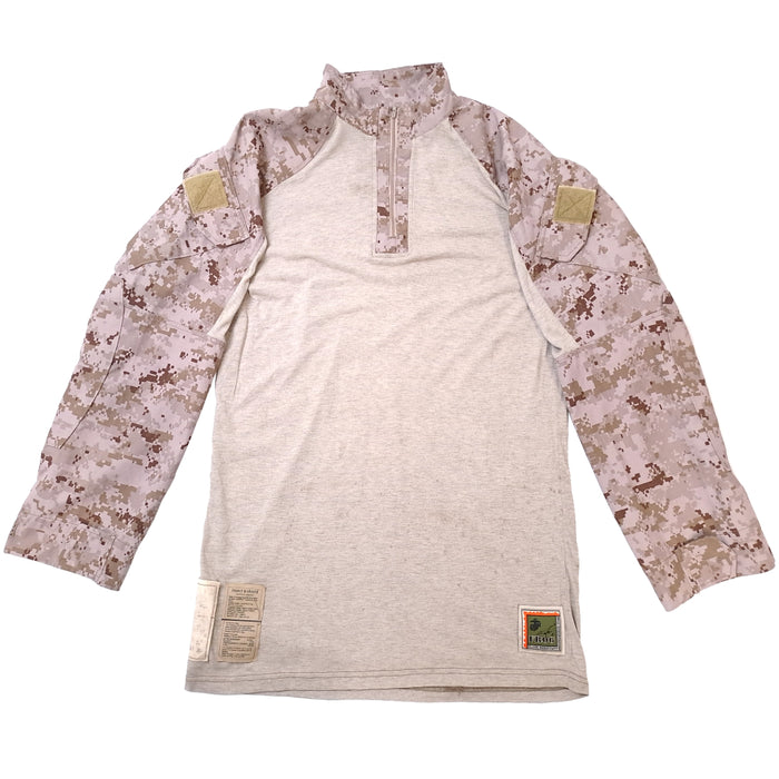 USMC Desert MARPAT FROG Combat Shirt - Large Long