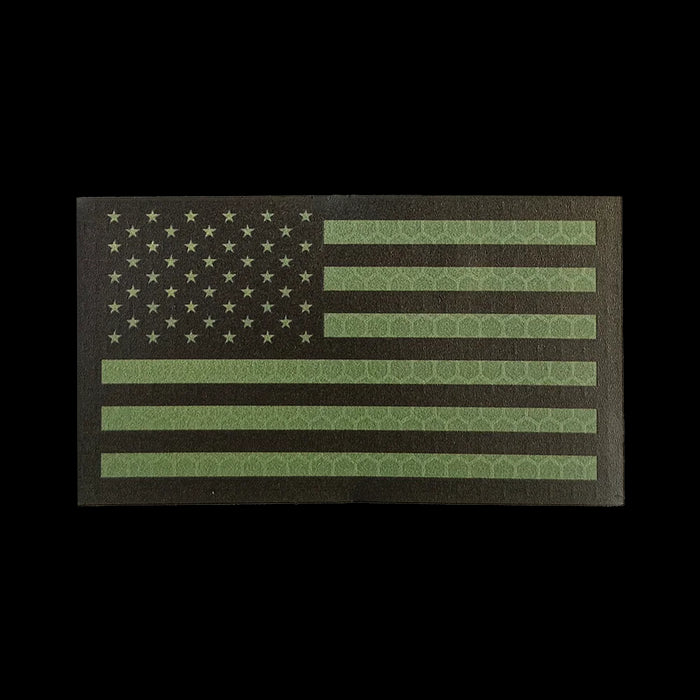 US Flag Reflective Patch