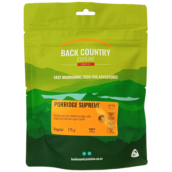 Back Country Cuisine - Porridge Supreme - Back Country - MRE