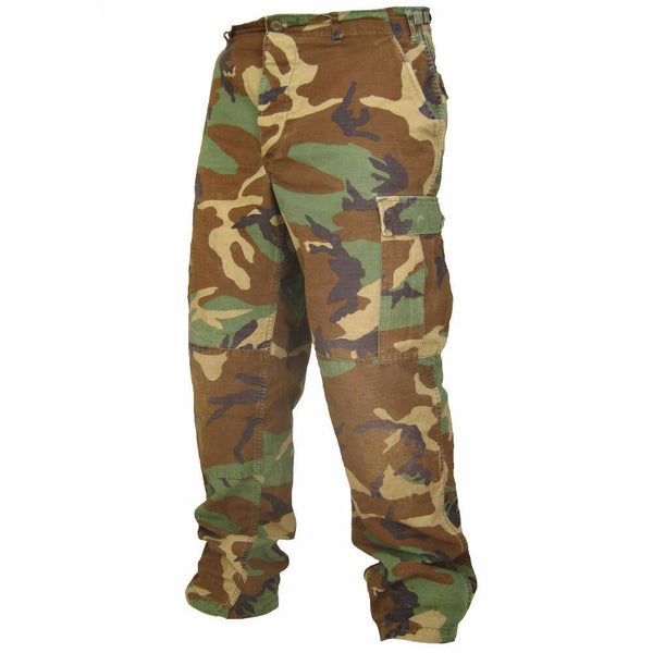 USGI BDU Trousers Woodland Ripstop - Grade 2 - US Army Surplus - Combat Trousers