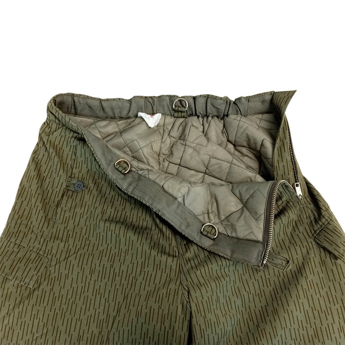 East German Women's Cold Weather Camo Trousers - East German Army Surplus - Combat Trousers