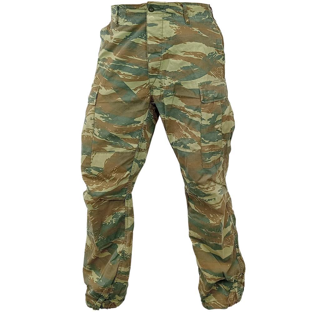 Greek Army Lizard Camo Trousers - Grade 2