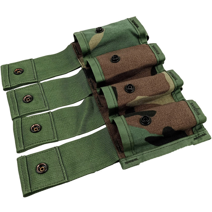 Safariland Woodland Quad 40mm Grenade Pouch