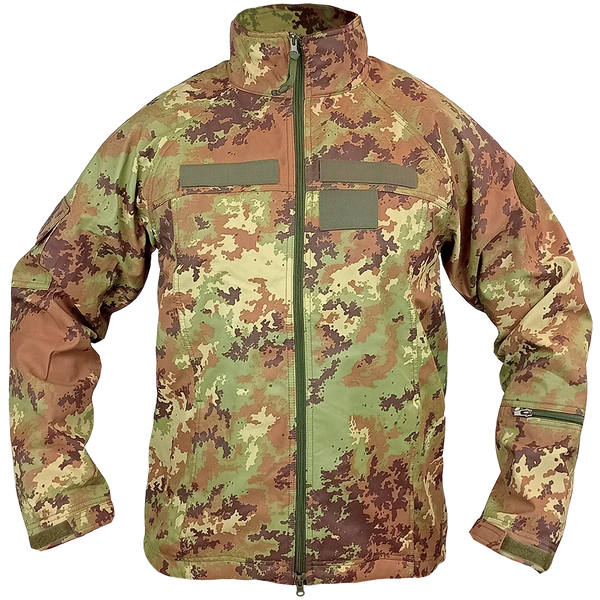 Italian Army Vegetato Softshell Jacket - Italian Army Surplus - Softshell Jacket