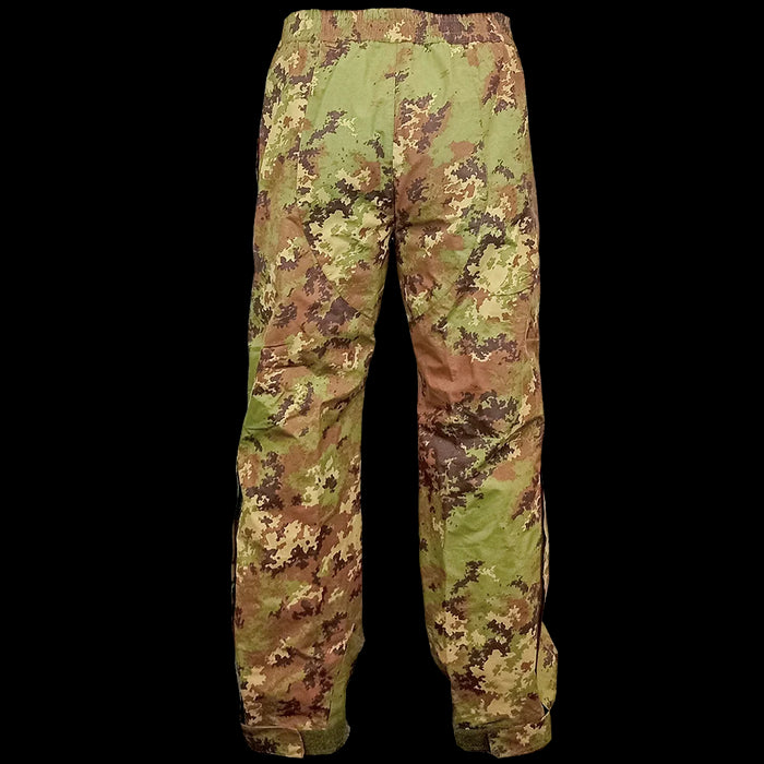 Italian Army Vegetato Wet Weather Trousers - Italian Army Surplus - Rain Trousers