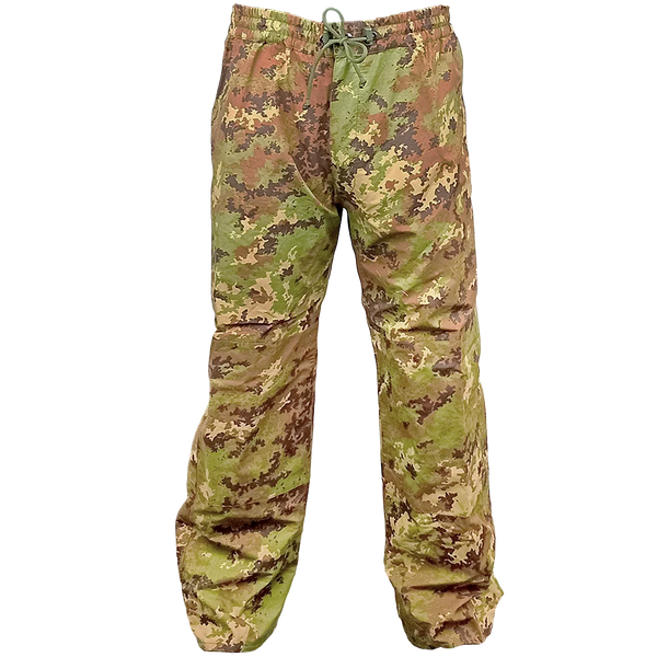 Italian Army Vegetato Wet Weather Trousers - Italian Army Surplus - Rain Trousers