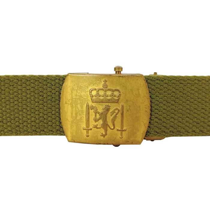 Norwegian Army Olive Drab Belt - Norwegian Army Surplus - Belts