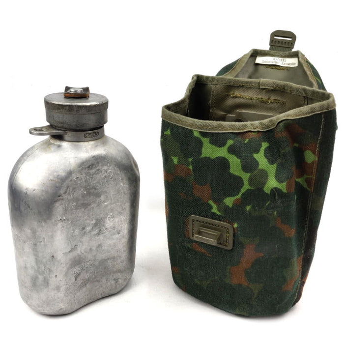 German Aluminium Canteen with Cover