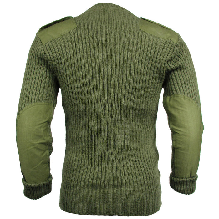 British Army Od Wool Jersey