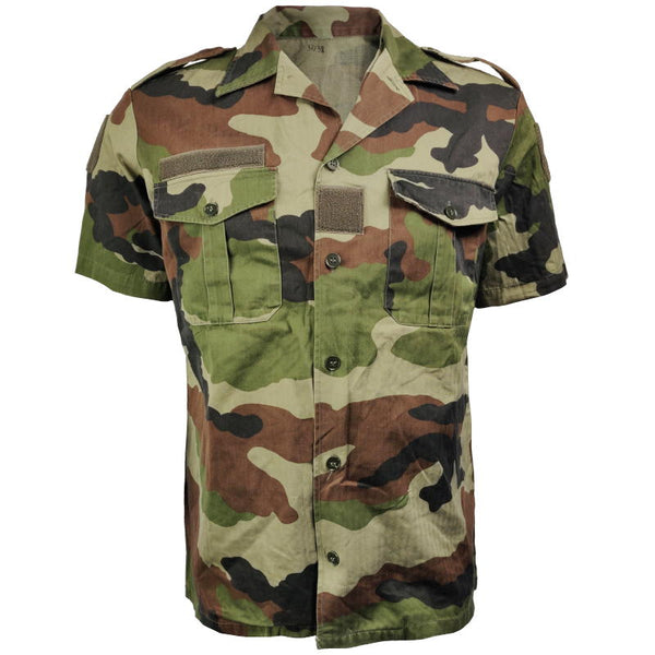 Crop Top - Short Sleeve Army Camouflage (Junior & Junior Plus)