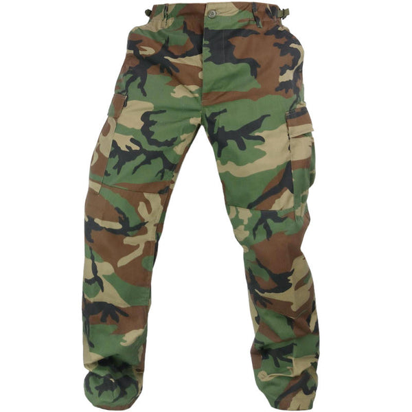 Childrens trousers Model US Woodland Miltec New woodland  CLOTHING   Kids Clothing CAMOUFLAGE  woodland  Military shop ArmyWorldpl