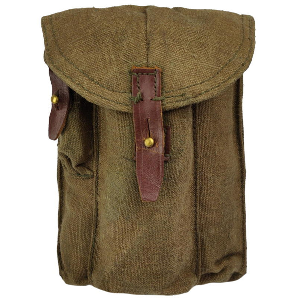 Russian Canvas Triple Mag Pouch - Russian Army Surplus - Magazine Pouches