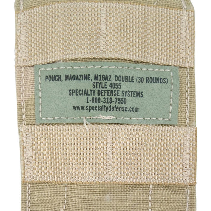 USGI 3 Colour Desert Double Mag Pouch - US Army Surplus - Magazine Pouches